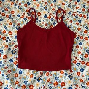 SHEIN RED CAMI TOP